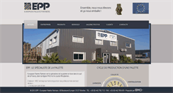 Desktop Screenshot of epp-international.com